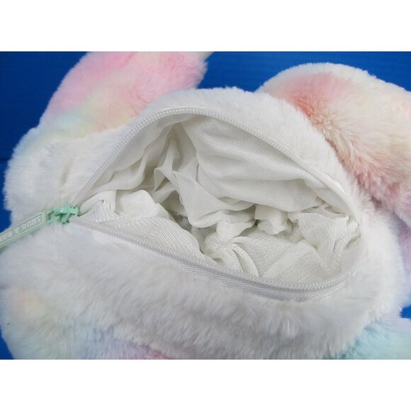 Hug A Babies Plush Pastel Rainbow Unicorn Stuffed Toy With Silver Horn  11" - Picture 8 of 11